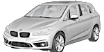 BMW F45 B1678 Fault Code